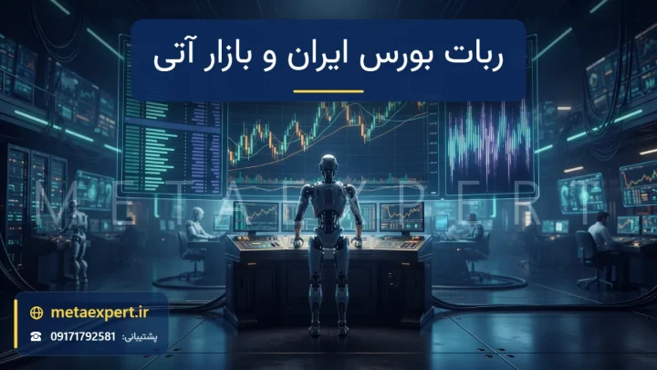 ربات معامله‌گر در تالار بورس با پنل عمق سفارش و نمودار قرارداد آتی برای ساخت ربات بورس ایران و بازار آتی